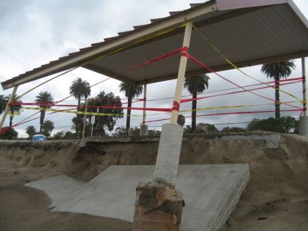 San Onofre beach after the storm