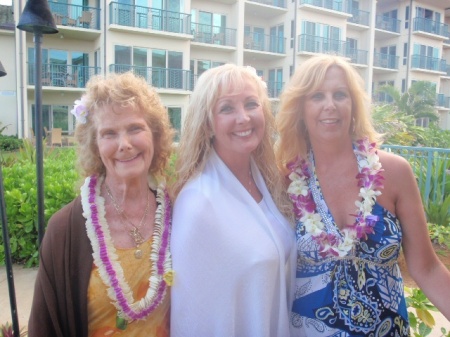 Mama and Sister at the wedding