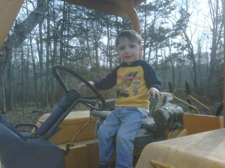 Ryan on the john deere