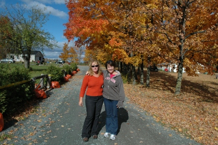 Kelly and me at home in Canada