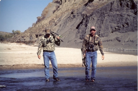 Jeff Gregg and I on the White River