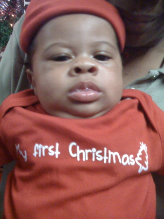 MY GRANDBABY  1ST CHRISTMAS