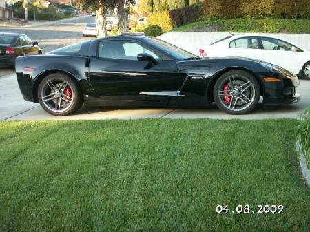 MY NEW CORVETTE