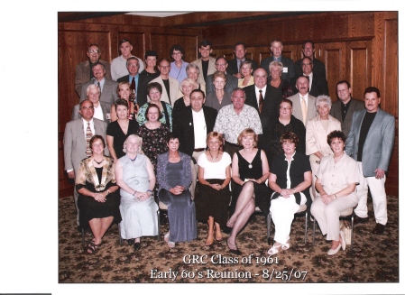 GRC Class of '61 at August, 2007 Reunion