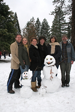 Family, Yosemite, January 2008