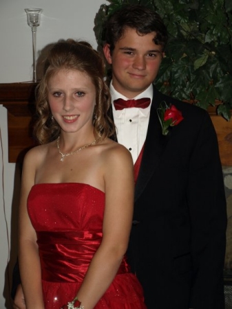 Ashley and Josh 11th grade: Homecoming 2009