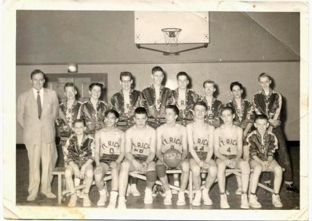 Ursa Major Basketball Team 1957-58