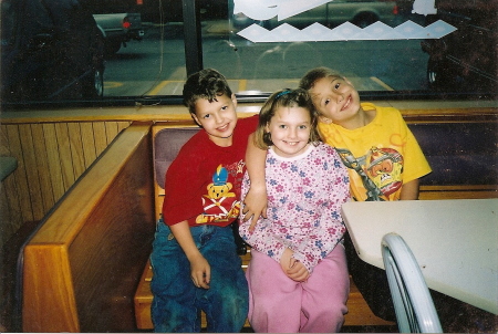 3 of my loving kids Matthew & Mitchell & allie