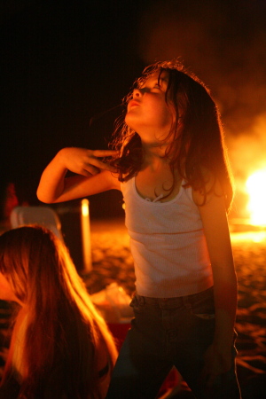 Emily at Venice Beach July 4, 2006