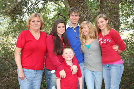 Ann and all her grandchildren