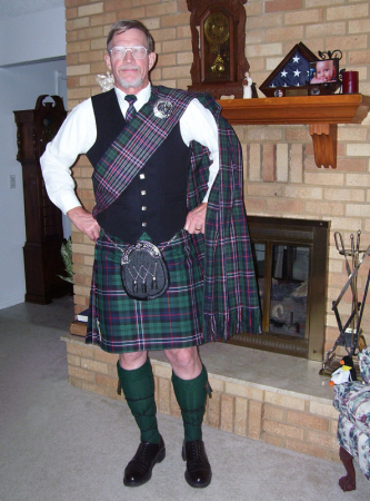 Bob's Scottish Highland Outfit
