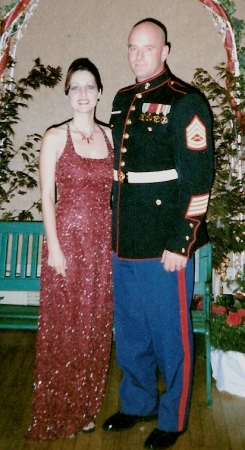 Mark and Jeanette USMC Ball 2001