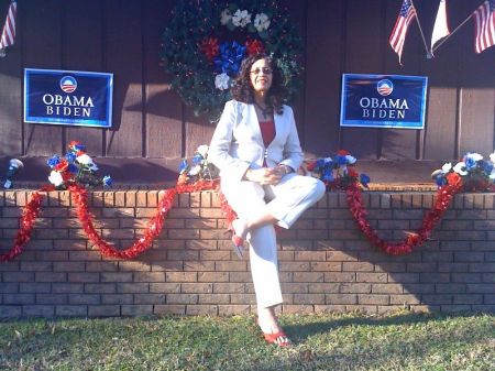 HELEN/OBAMA DISPLAY AT MY HOME