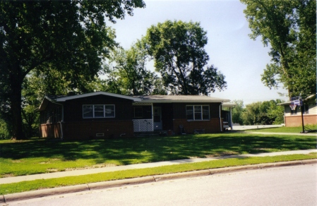 Our house in Capehart Offutt offbase housing