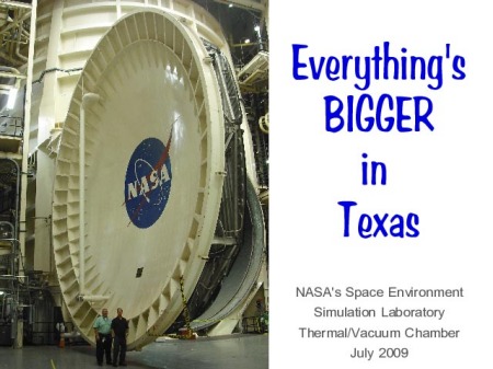 NASA Vacuum Test Chamber
