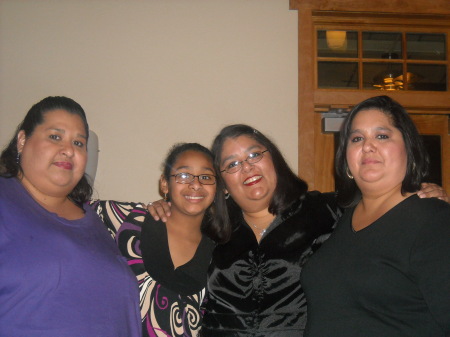 me and my daughter and sisters