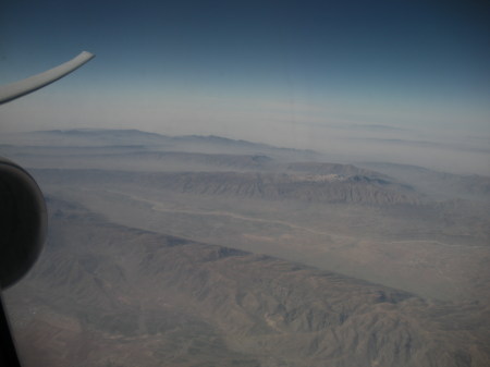 Over Western Iran