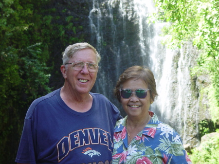 Jim Weaver and wife Rufina Maui