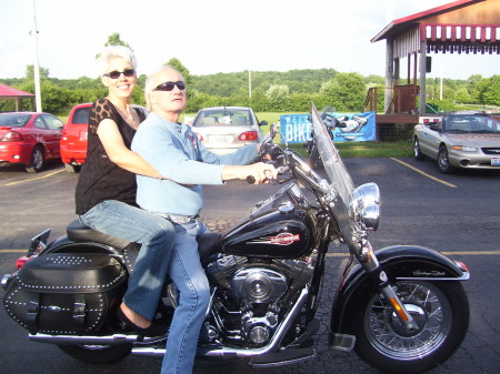 my first harley ride