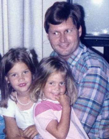 Laura, Marianne and Dad