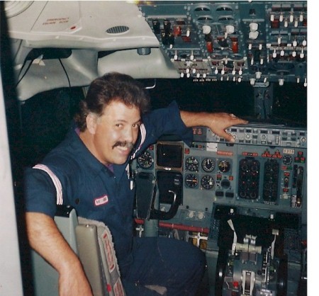 737 Cockpit at LAX 1996