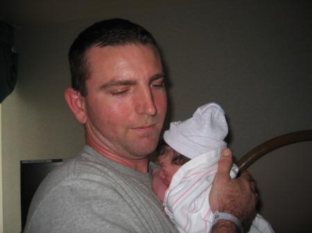 youngest son and 2nd grand daughter new father