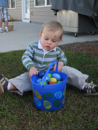 Noah at Easter 2009