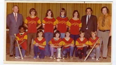 Winning baseball team - 71-72