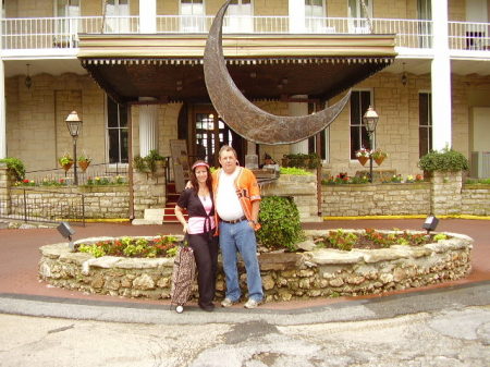 at the Crescent Hotel in Eureka Springs