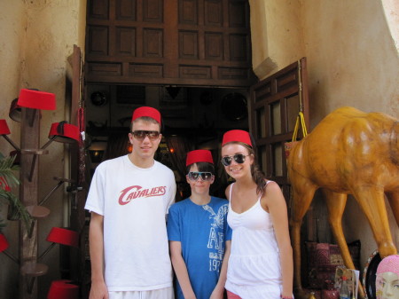 At Epcot, July 2009