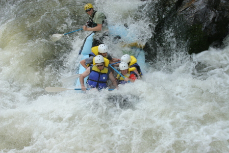 Rafting down the Chattooga!!