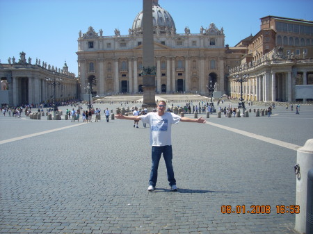 sean hits the vatican 2008