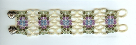 Ivory Lattice Bracelet