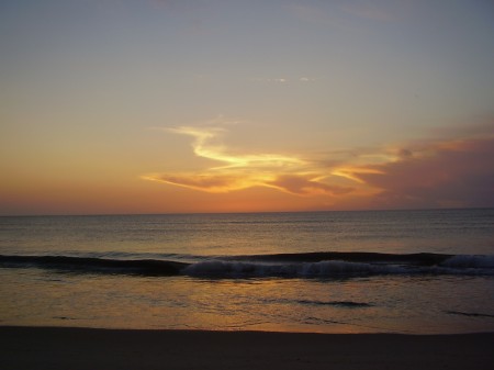 Sunrise on the Outer Banks, NC, July 2008