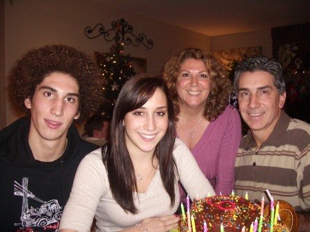 Family on G's 19th B Day