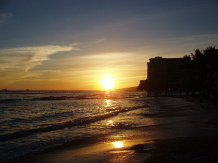 Sunset at Ohau