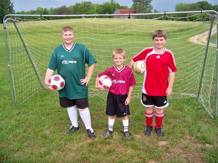 Donald, Sean, and Xander Spring 09