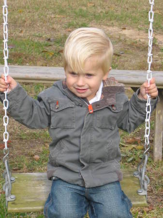 Brady, my 4-year-old grandson