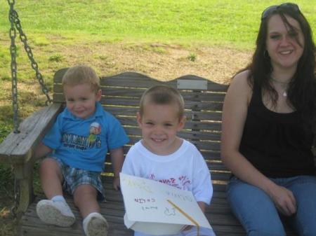 Aunt Katie and boys