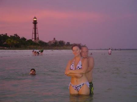 My wife and I at Sanibel Island FL