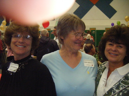 Pat, Sandy and I at the '09 all class reunion