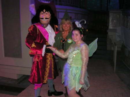 Trick or Treating at Disney World 2009