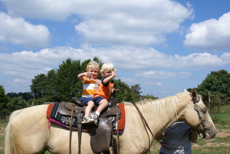 Two of my Grandsons