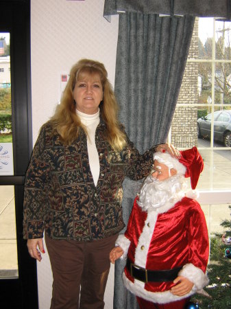 Candace & Santa 2008