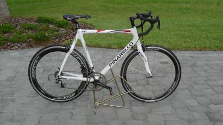 Rudi's new Pinerello Bicycle