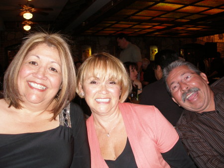 Terri Canales c'68, my sis Cathy and Robert