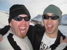 Son Coty and I in AK 2009