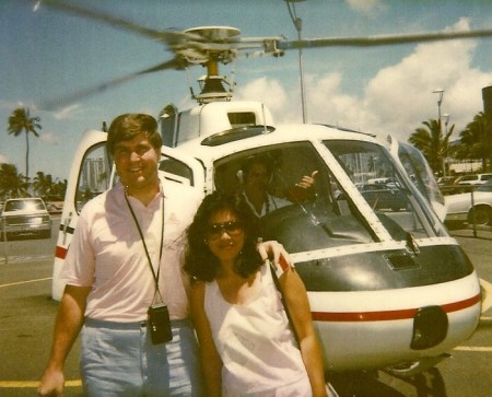 Michael and Nora - Hawaii - 1990