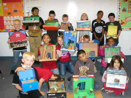 My class with habitat projects