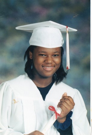 my middle daughter Briana on her graduation da